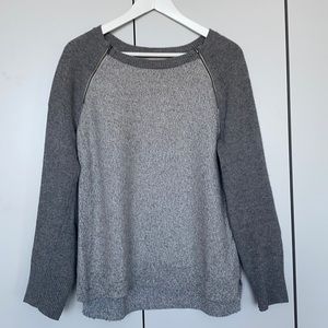 Banana Republic grey Italian yarn sweater, M